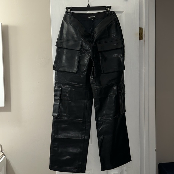 PATH OF DESTRUCTION VEGAN LEATHER PANTS - Picture 7 of 12